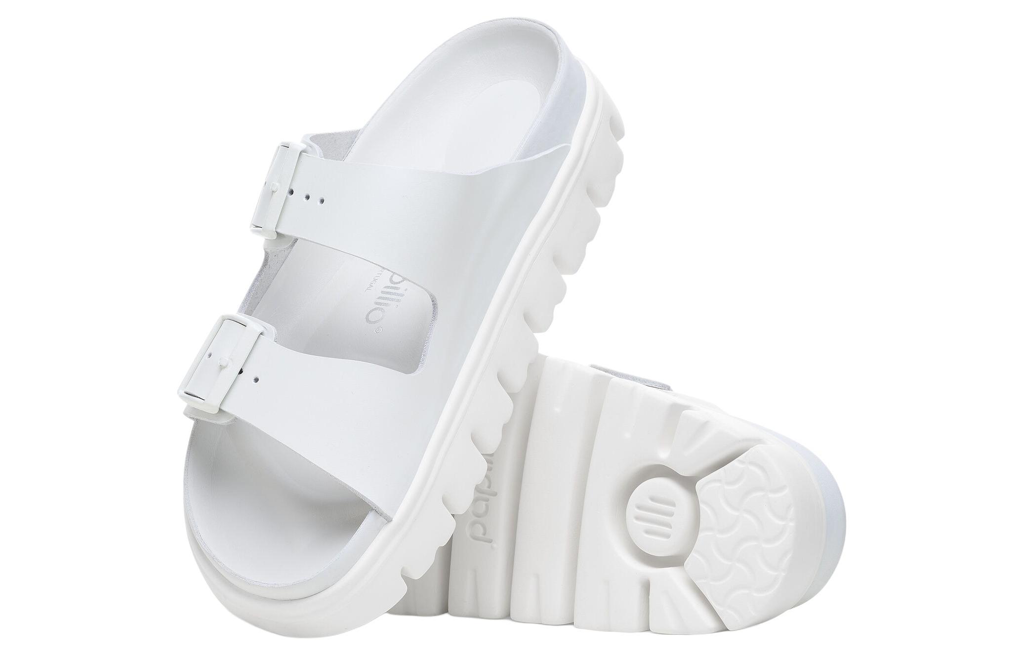 (W) Birkenstock Arizona 'Narrow White Leather' 圖 5