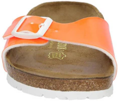 Lookbook Birkenstock 皮革 舒適悠閒 一字拖鞋 女款 橙色