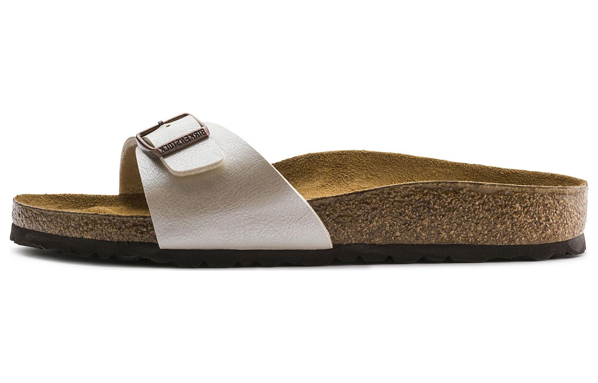 (Women) Birkenstock Arizona 'Pearl White' 0940151