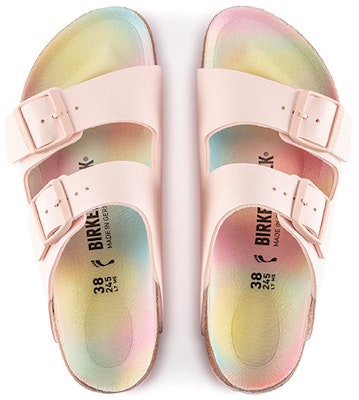 (W) Birkenstock Arizona 'Pink PVC' Sandal Wanita 1022536 Purchase (W) Birkenstock Arizona 'Pink PVC' Sandal Wanita 1022536