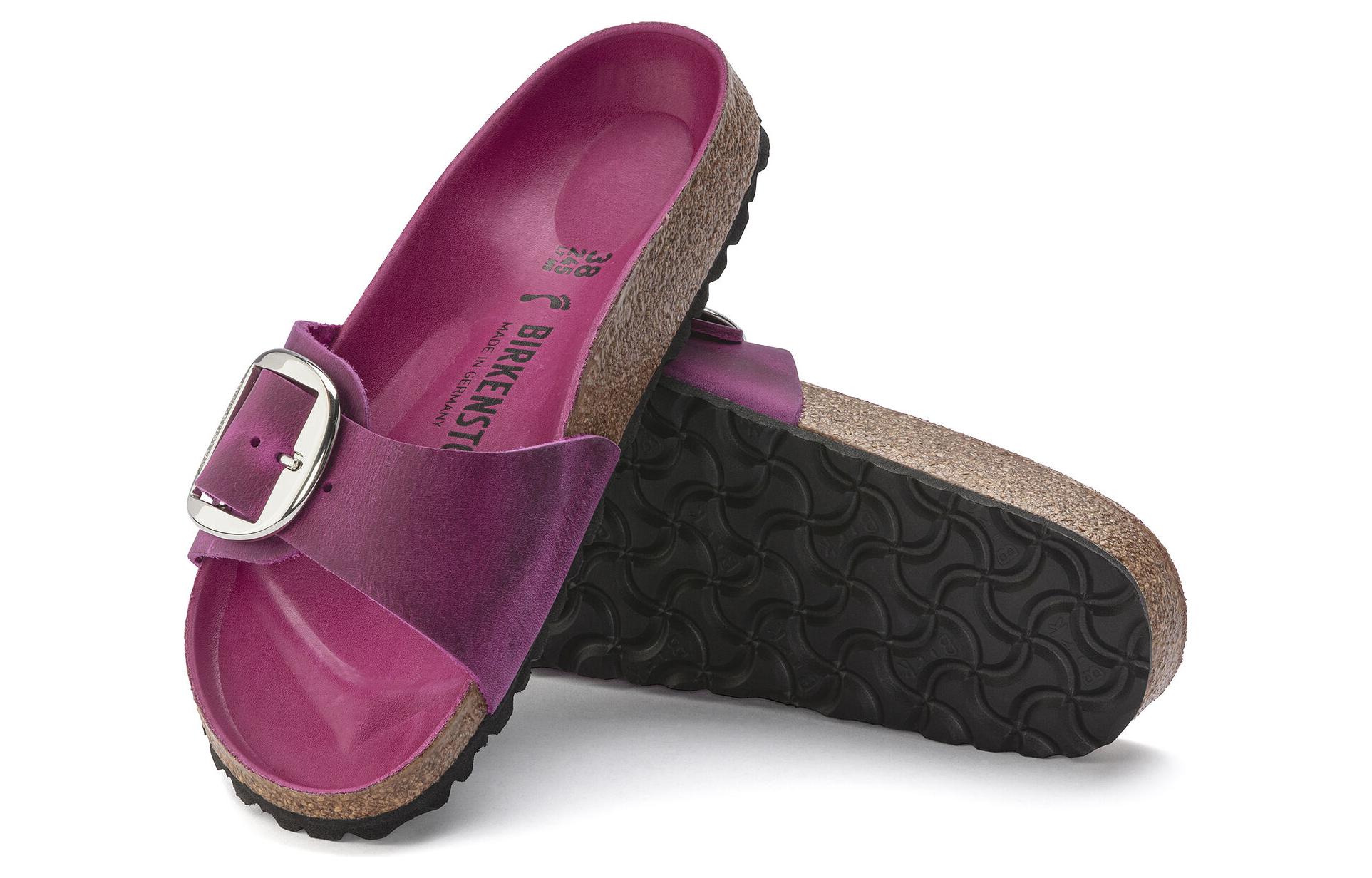 (W) Birkenstock Arizona 'Purple Red Narrow' 圖 5