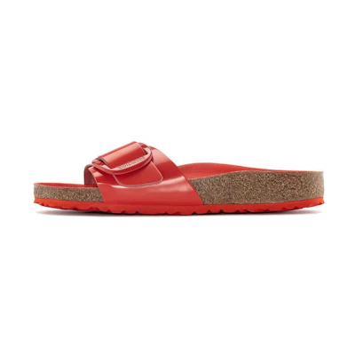(W) Birkenstock Arizona 'Red Narrow'