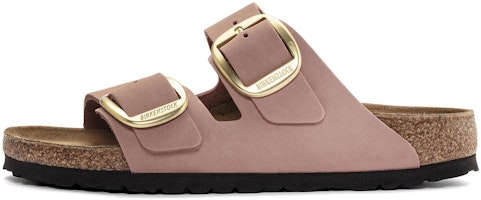 (Women) Birkenstock Arizona Big Buckle Nubuck Leather Narrow Fit Sandals 'Old Rose' 1024074 (Women) Birkenstock Arizona Big Buckle Nubuck Leather Narrow Fit Sandals 'Old Rose' 1024074
