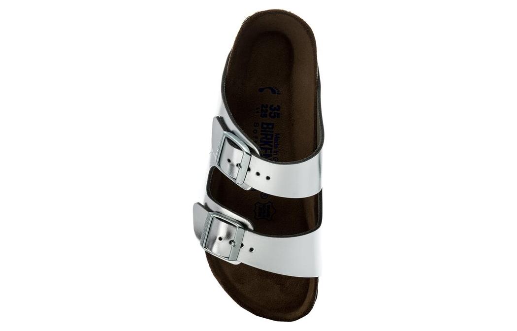 (W) Birkenstock Arizona 'Silver Narrow' 圖 3