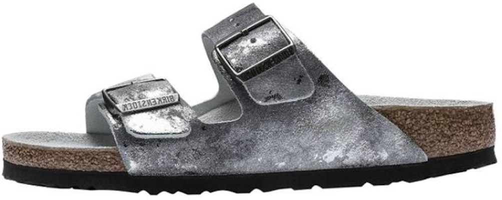(W) Birkenstock Arizona 'Kulit Beludru Perak' 1017414 Buy (W) Birkenstock Arizona 'Kulit Beludru Perak' 1017414