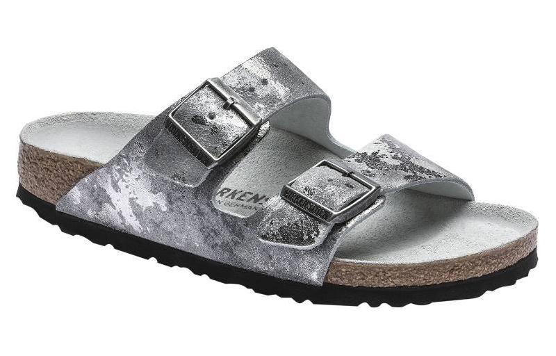 Lookbook (W) Birkenstock Arizona 'Kulit Beludru Perak' 1017414