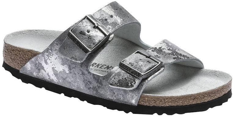 (W) Birkenstock Arizona 'Kulit Beludru Perak' 1017414 Lookbook (W) Birkenstock Arizona 'Kulit Beludru Perak' 1017414