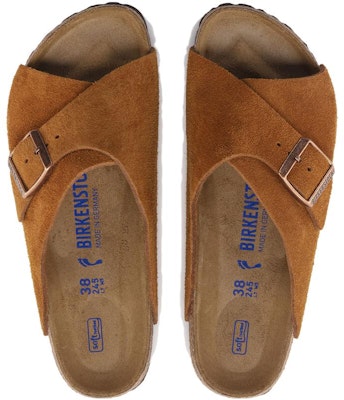 (W) Birkenstock Arizona '软棕色麂皮窄款' 沙滩鞋 1023862 Shop (W) Birkenstock Arizona '软棕色麂皮窄款' 沙滩鞋 1023862