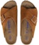 Shop (W) Birkenstock Arizona 'Soft Brown Suede Narrow' Coklat Lembut Narrow. 1023862