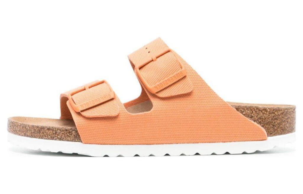(Women) Birkenstock Arizona 'Soft Comfort Thick Sole Orange' 1025512
