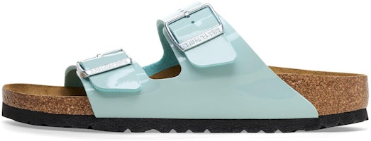 (Women) Birkenstock Arizona 'Soft Footbed Buckle Slide - Teal Regular' 1026934 (Women) Birkenstock Arizona 'Soft Footbed Buckle Slide - Teal Regular' 1026934