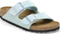 (W) Birkenstock Arizona 'Gelincir Tapak Lembut - Gelangsar Biru Teal Biasa' 1026934