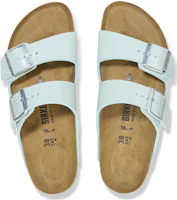Shop (Women) Birkenstock Arizona 'Soft Footbed Buckle Slide - Teal Regular' 1026934