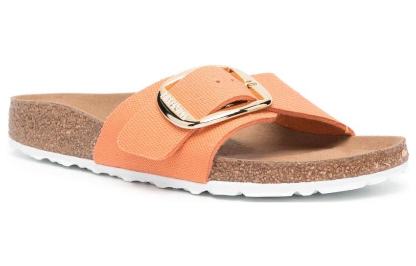 Order (W) Birkenstock Arizona ''Plantare Morbido in Suede con Fibbia in Metallo Arancione'' 1025532