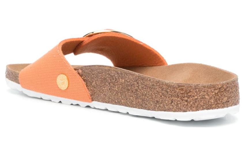 Lookbook (W) Birkenstock Arizona ''Plantare Morbido in Suede con Fibbia in Metallo Arancione'' 1025532