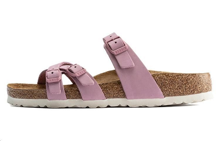 (W) Birkenstock Arizona 'Soft Footbed Violet'