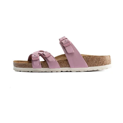 (W) Birkenstock Arizona 'Soft Footbed Violet'