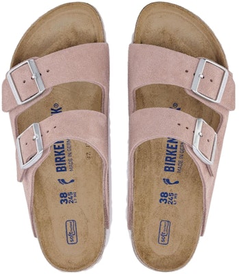 (W) Birkenstock Arizona窄版粉色粘土绒面软床凉鞋 1023321 Shop (W) Birkenstock Arizona窄版粉色粘土绒面软床凉鞋 1023321
