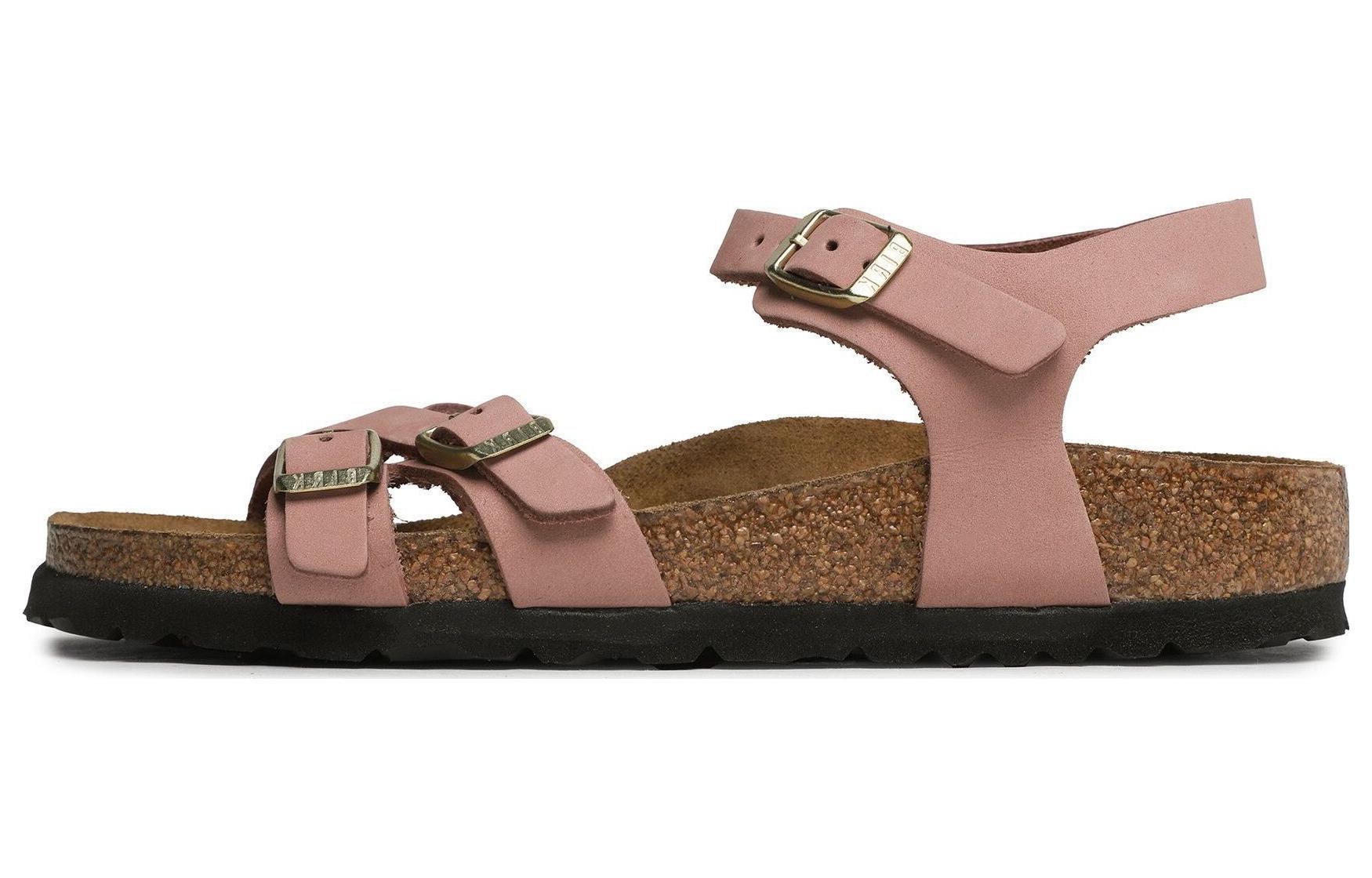 (W) Birkenstock Arizona 'Soft Pink Suede'