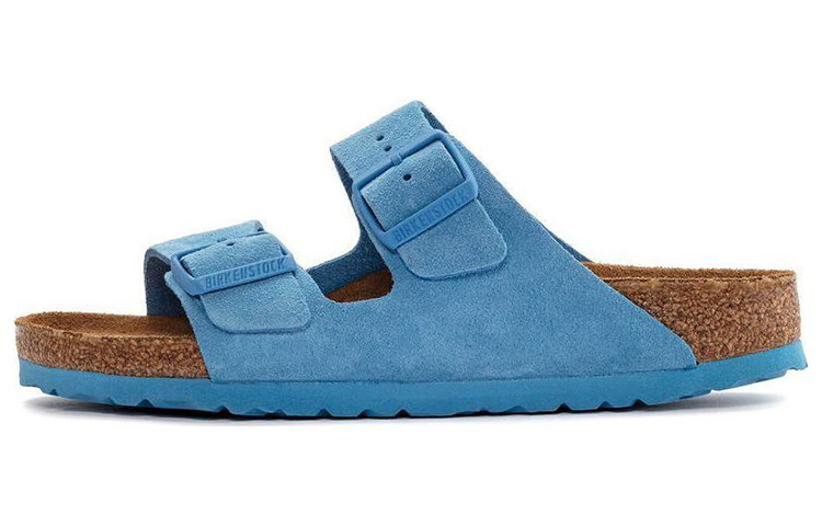 (W) Birkenstock Arizona 'Soft Sky Blue Regular'