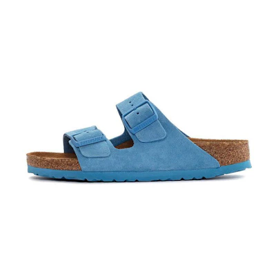 (W) Birkenstock Arizona 'Soft Sky Blue Regular'