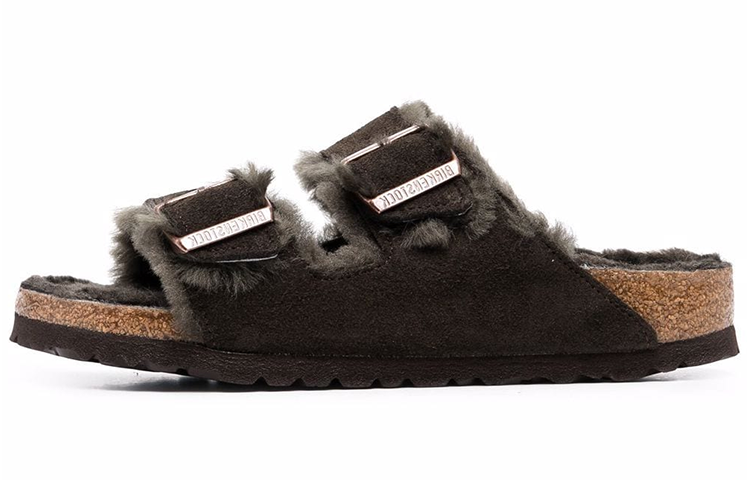 (Women) Birkenstock Arizona 'Suede Comfort Green' 1020528DARIZONAMOCCA