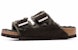 (W) Birkenstock Arizona 'Suede Comfort Hijau' 1020528DARIZONAMOCCA