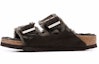 Buy (W) Birkenstock Arizona 'Suede Comfort Hijau' 1020528DARIZONAMOCCA