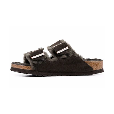 (W) Birkenstock Arizona 'Suede CMFT Green'