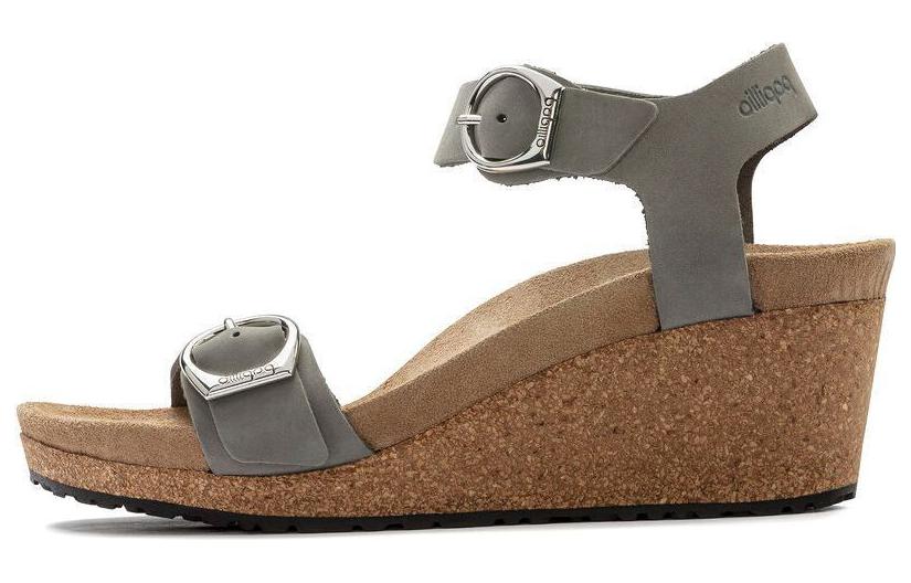 (Women) Birkenstock Arizona 'Suede Gray Narrow' 1022835