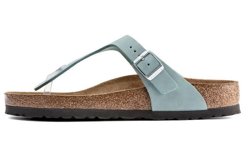 (W) Birkenstock Arizona 'Textured Blue Regular'