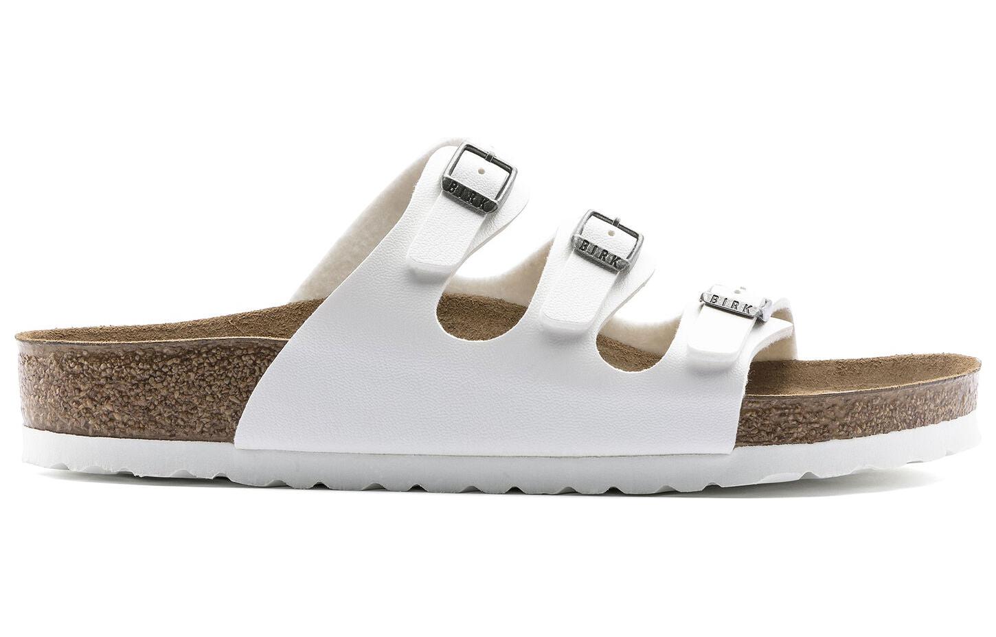 (W) Birkenstock Arizona 'White Leather' 圖 2