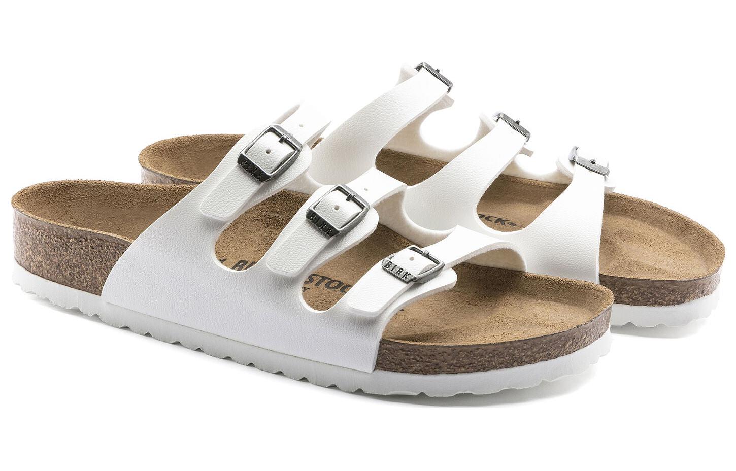 (W) Birkenstock Arizona 'White Leather' 圖 4