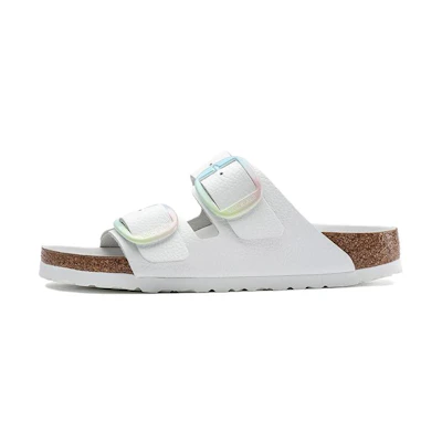 (W) Birkenstock Arizona 'White Leather'