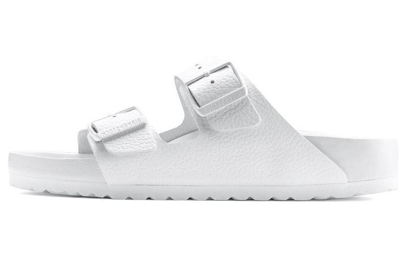 (Women) Birkenstock Arizona 'White Leather Comfort Fashion' 1022421