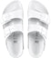 Shop (W) Birkenstock Arizona 'Kulit Putih Kasut Fesyen Selesa' 1022421