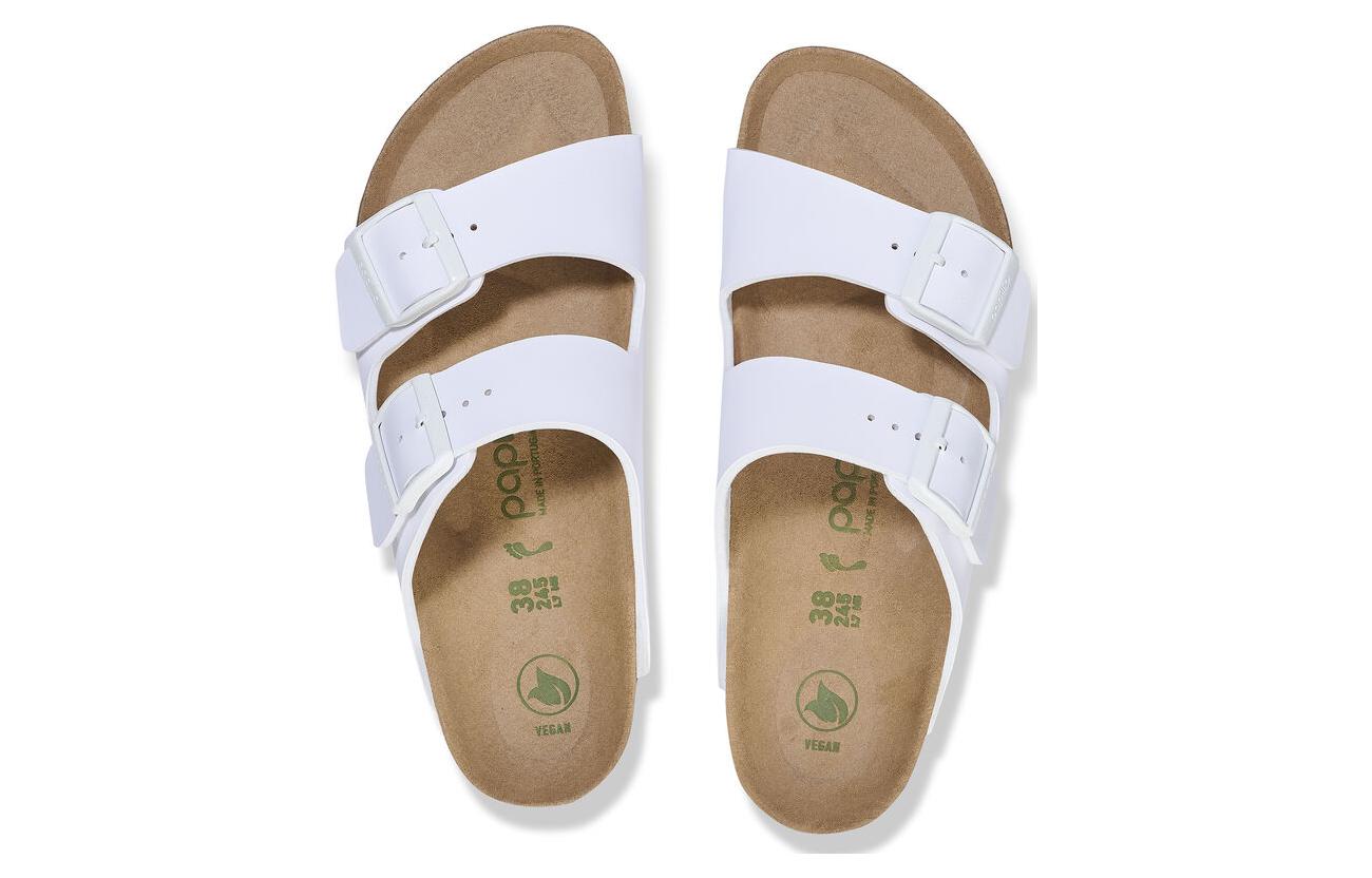(W) Birkenstock Arizona 'White Narrow Fit' 圖 4
