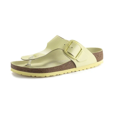 (W) Birkenstock Arizona 'Yellow Leather'