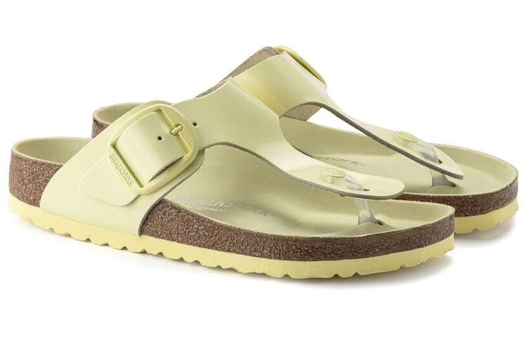Order (W) 버켄스탁 아리조나 '옐로우 레더' (Birkenstock Arizona 'Yellow Leather') 1021500