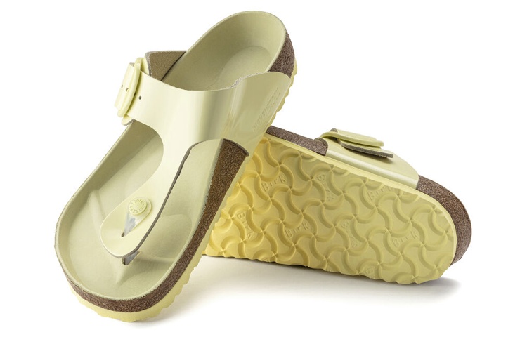 Shop (W) Birkenstock Arizona 'Kulit Kuning' 1021500