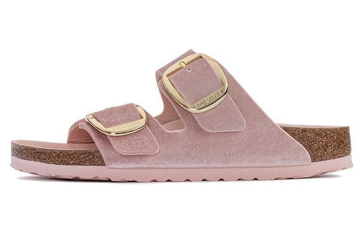 (W) Birkenstock Arizona BB Rivet Logo Sandals 'Light Rose'