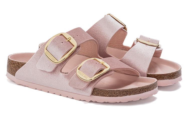 (W) Birkenstock Arizona BB Rivet Logo Sandals 'Light Rose' 圖 3