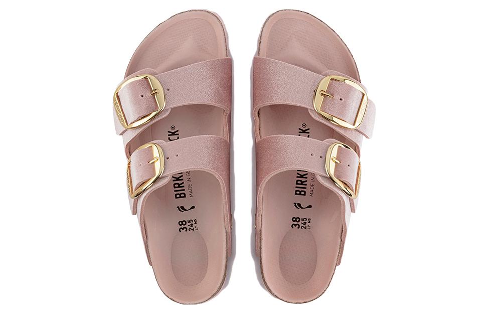 (W) Birkenstock Arizona BB Rivet Logo Sandals 'Light Rose' 圖 4