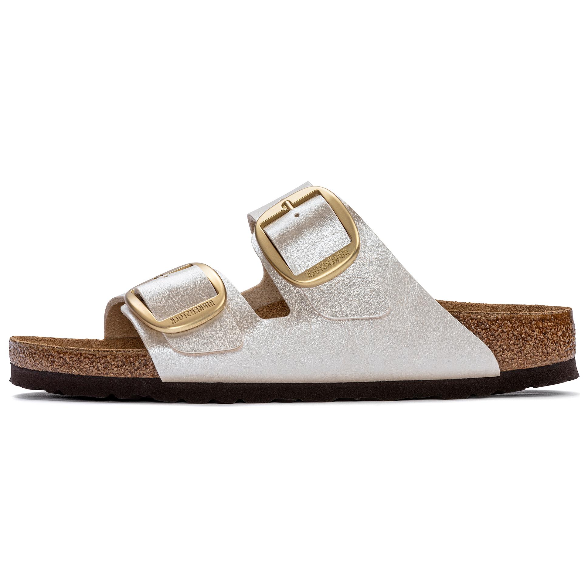 (W) Birkenstock Arizona Big Buckle 'Beige Narrow'