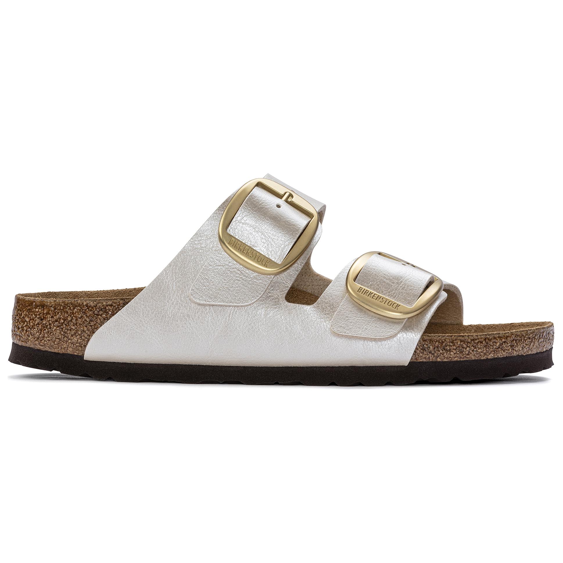 (W) Birkenstock Arizona Big Buckle 'Beige Narrow' 圖 2