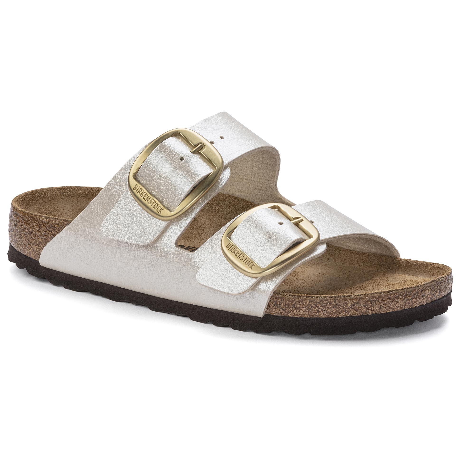 (W) Birkenstock Arizona Big Buckle 'Beige Narrow' 圖 3