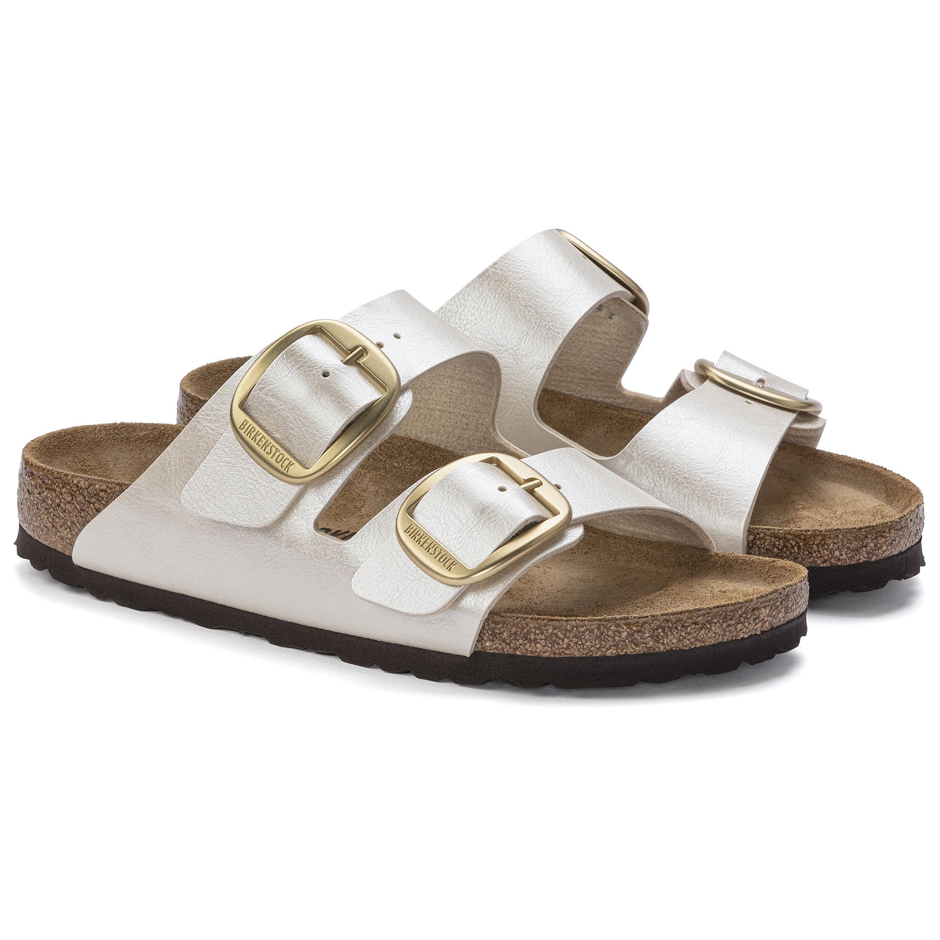 (W) Birkenstock Arizona Big Buckle 'Beige Narrow' 圖 4