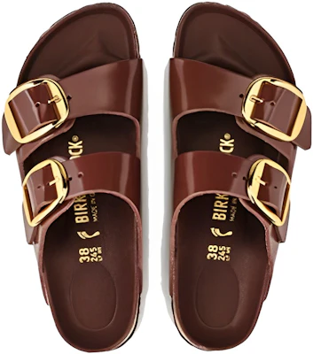 勃肯牌 亚利桑那 双扣平底 时尚凉拖 女款 棕色 Lookbook 勃肯牌 亚利桑那 双扣平底 时尚凉拖 女款 棕色