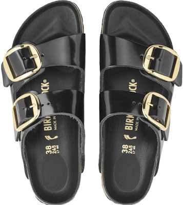 (W) Birkenstock Arizona Big Buckle Pelle Verniciata Stretta ''Nero'' 1021471/1021476 Purchase (W) Birkenstock Arizona Big Buckle Pelle Verniciata Stretta ''Nero'' 1021471/1021476