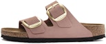 Buy (W) Sandal Birkenstock Arizona Big Buckle Kulit Nubuck Narrow Fit 'Old Rose' 1024074